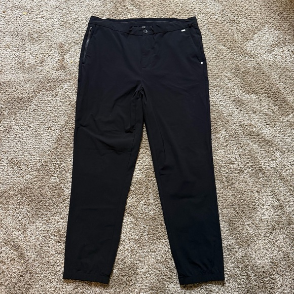Vuori Fleet Jogger Pants Black V444 Zip Pocket Size XXL - Picture 4 of 11